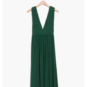 Nordstrom Love Design Elegant Green Sleeveless Dress